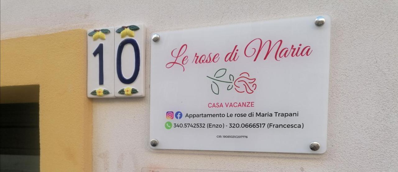 Le Rose Di Maria Apartamento Trapani Exterior foto